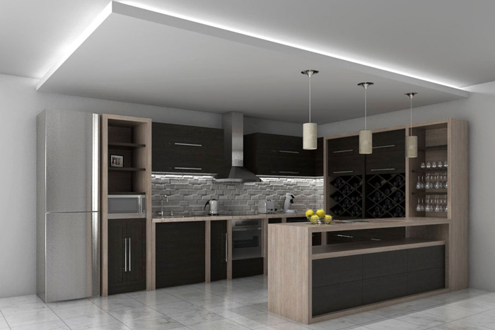 طراحی کابینت آشپزخانه مدرن